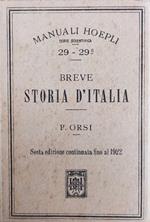 Breve Storia D'Italia