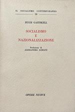 Socialismo E Nazionalizzazione