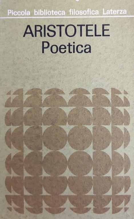 Aristotele. Poetica - Manara Valgimigli - copertina