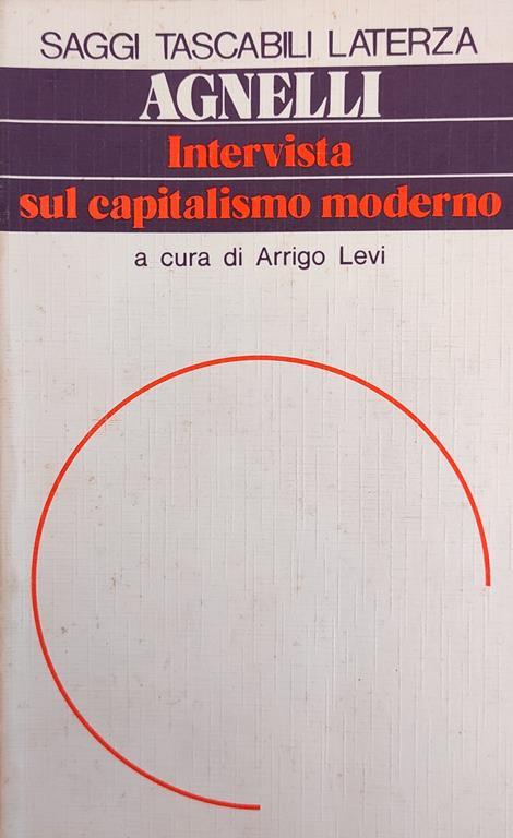 Intervista Sul Capitalismo Moderno - Giovanni Agnelli - copertina