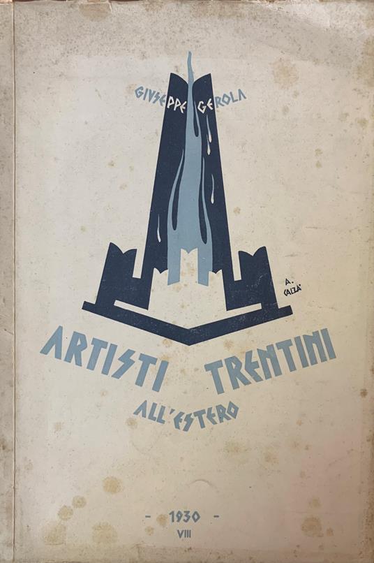 Artisti Trentini All'Estero - Giuseppe Gerola - copertina