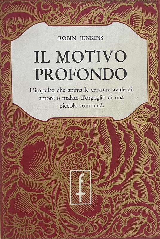 Il Motivo Profondo - Robin Jenkins - copertina