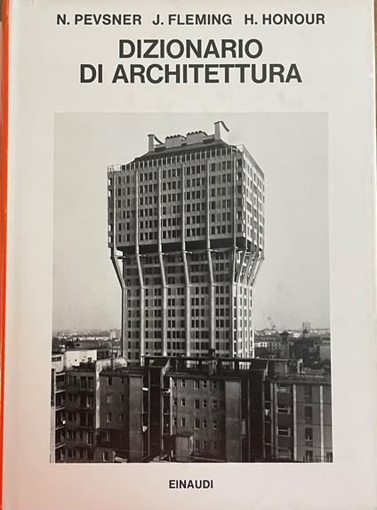 Dizionario Di Architettura - copertina