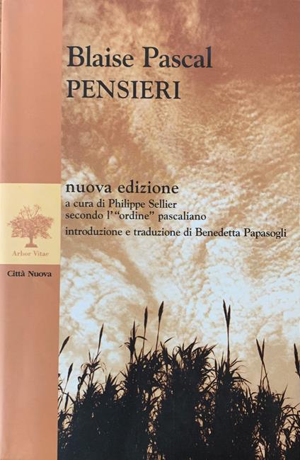 Pensieri - Blaise Pascal - copertina