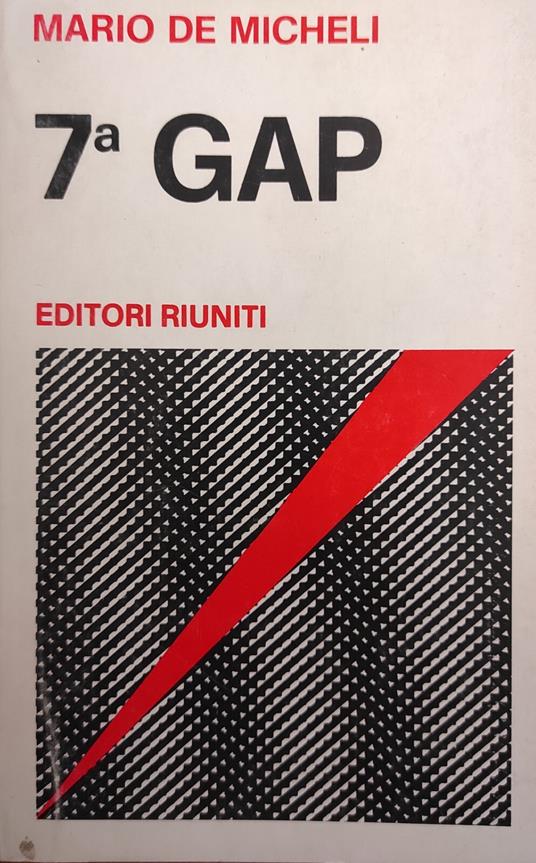 7a GAP - Mario De Micheli - copertina