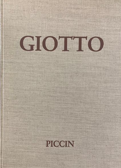 Giotto - Giorgio Bonsanti - copertina