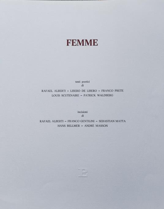 FEMME - copertina