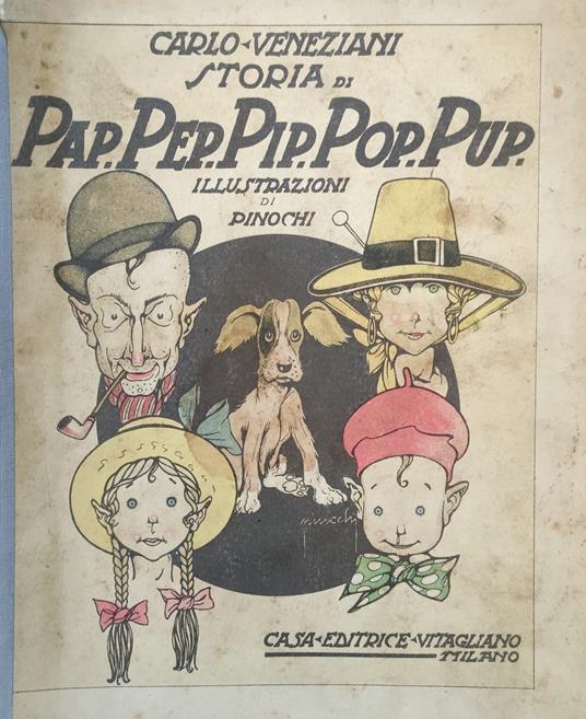 Storia Di Pap, Pep, Pip, Pop, Pup - Carlo Veneziani - copertina