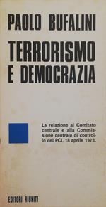 Terrorismo E Democrazia