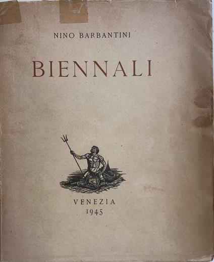 Biennali - Barbantini Nino,Nino Barbantini - copertina