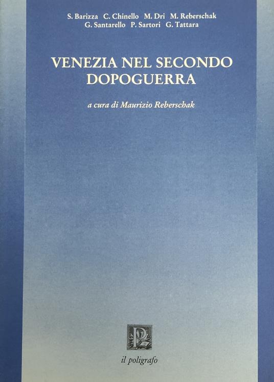 Venezia Nel Secondo Dopoguerra - copertina