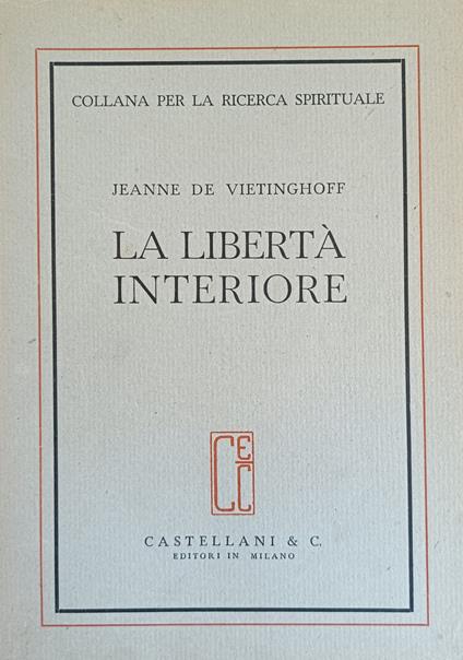 La Libertà Interiore - copertina