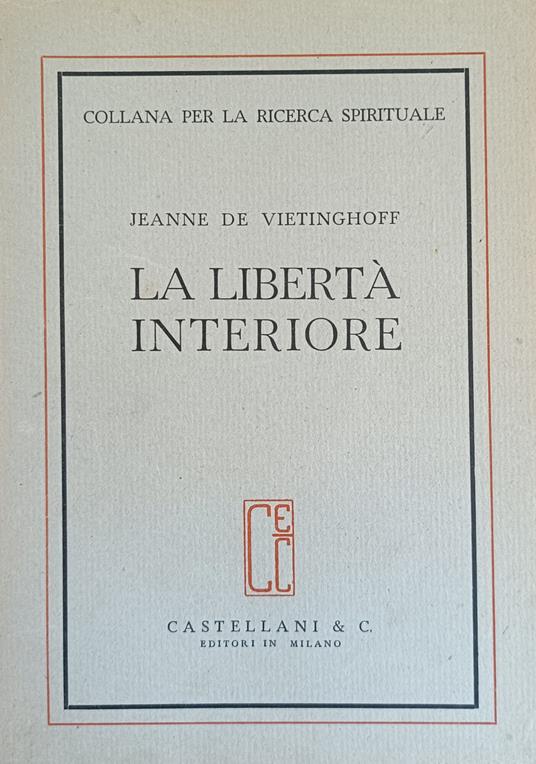 La Libertà Interiore - copertina