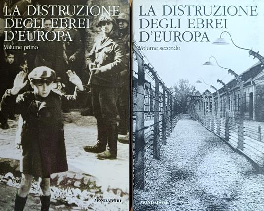 La Distribuzione Degli Ebrei D'Europa - Raul Hilberg - copertina