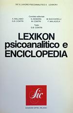 Lexikon. Psicoanalitico E Enciclopedia