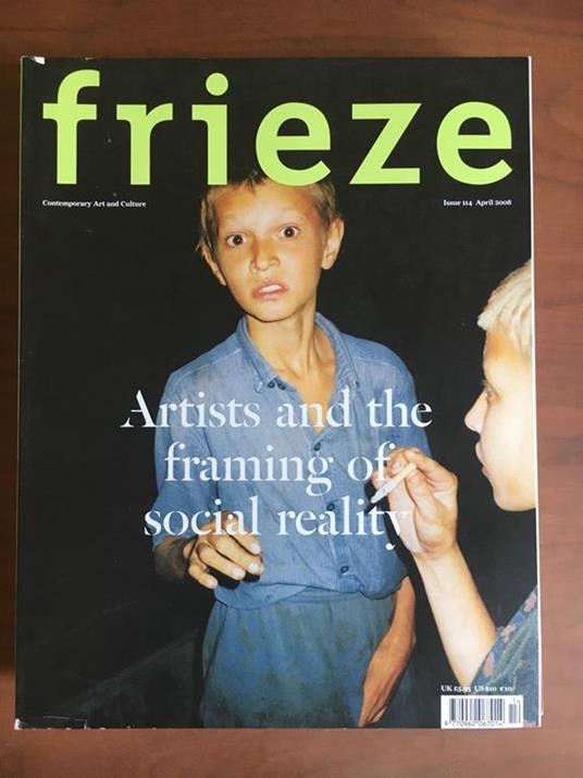 Frieze n° 114 April 2008 Cover: Boris Mikhailov E21619 - copertina