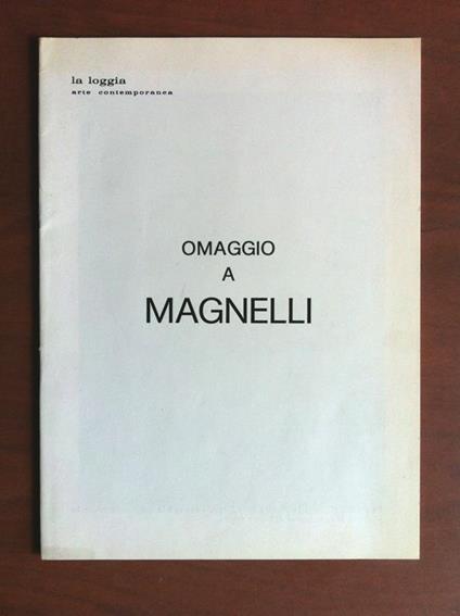 Catalogo della mostra di Alberto Magnelli Gal La Loggia Bologna 1980 - E12266 - copertina