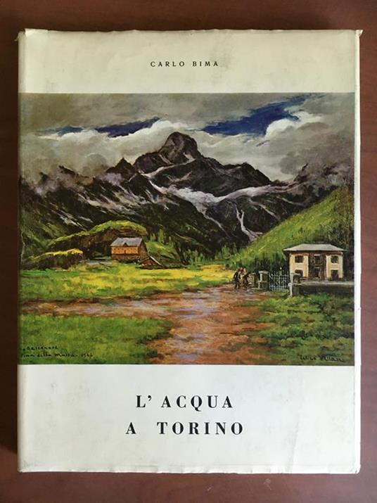 L' acqua a Torino Cenni storici rifornimento idrico Carlo Bima 1970 - E21127 - copertina