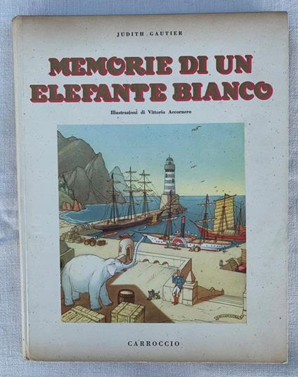 Memorie di un elefante bianco - Judith Gautier - copertina