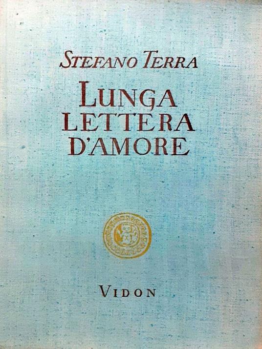 Lunga lettera d'amore - Stefano Terra - copertina