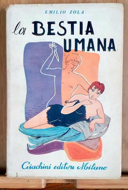 La bestia umana - Émile Zola - copertina