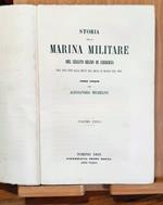 Storia della Marina Militare del cessato Regno Moderno dal 1814 alla metà del mese di marzo del 1861. Libri cinque (Volumo unico)