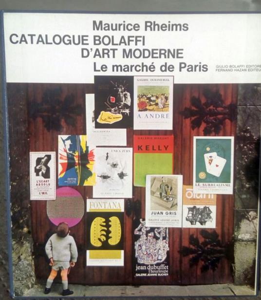 Catalogue Bolaffi d'Art Moderne 1966 - Maurice Rheims - copertina