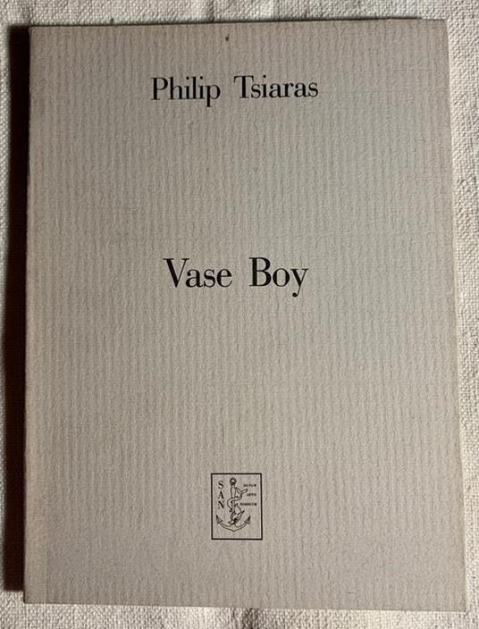 Vase Boy - Philip Tsiaras - copertina