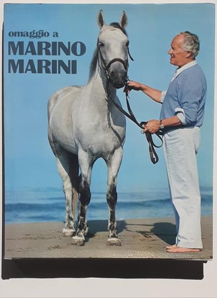 Omaggio a Marino Marini contiene litografia originale stampata da F. Mourlot 1974 - Jacques Lassaigne - copertina