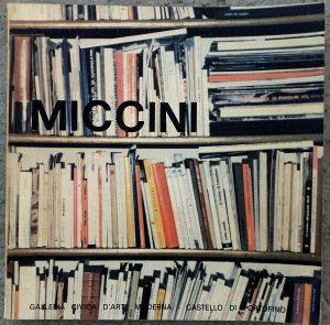 Eugenio Miccini "La manipolazione dei segni" 1980 - Egidio Mucci - copertina