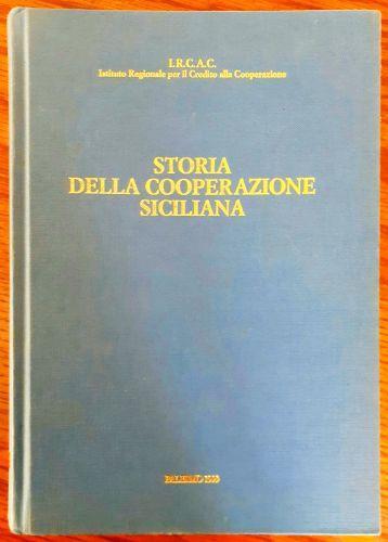 Storia della cooperazione Siciliana Palermo 1993 - copertina