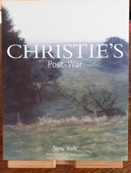 Christie'S Post-War Auction New York 16 May 2001 - copertina