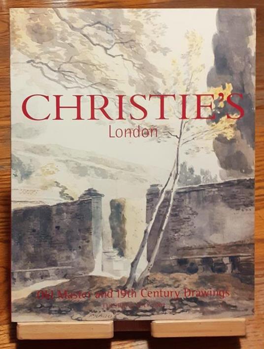 Christie's London - Old master and 19th Century Draving 2002 - copertina