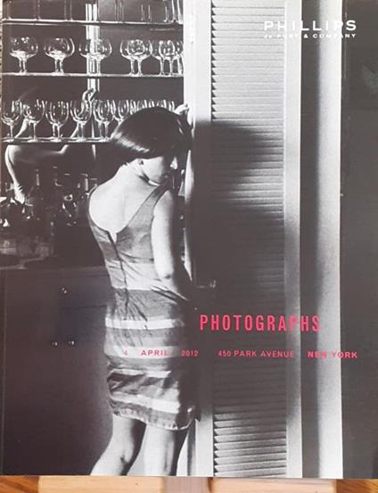 Phillips auction Photographs New York 4 April 2012 - copertina