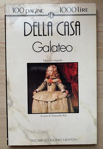 Galateo - Giovanni Della Casa - copertina