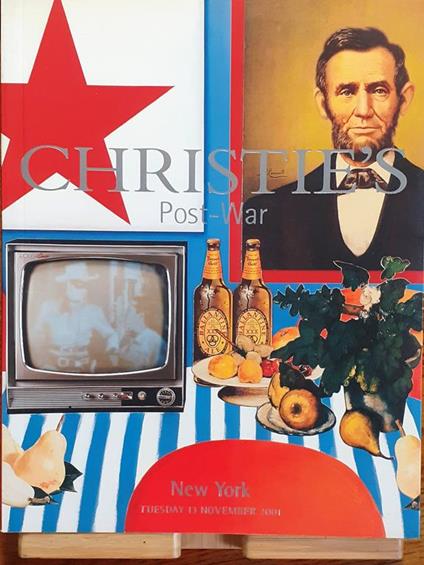 Christie's  - Auction 23 november 2001 New York - copertina