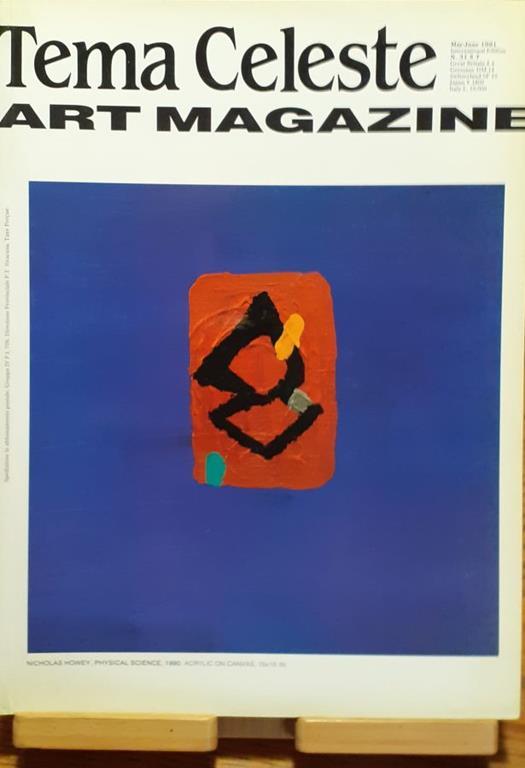 Tema Celeste Contemporary Art Review Maj-June 1991 n° 31 - copertina