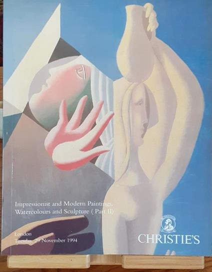 Christie's Impressionist and modern paintings London November 1994 - copertina