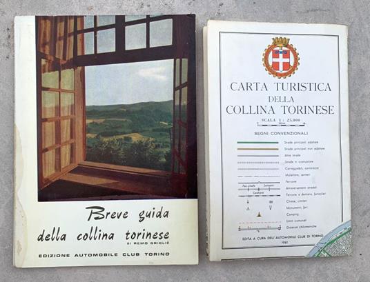 Breve guida della collina torinese - Remo Griglié - copertina