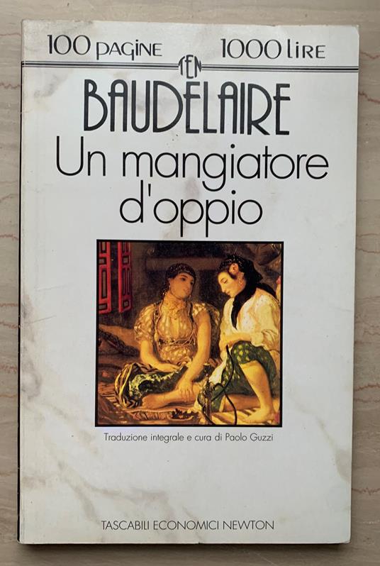 Un mangiatore d'oppio - copertina