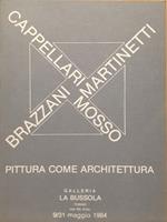 Pittura come Architettura Galleria La Bussola Torino 1984