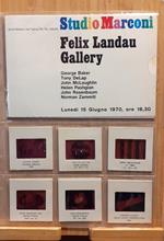 Studio Marconi Catalogo Felix Landau Gallery 1970