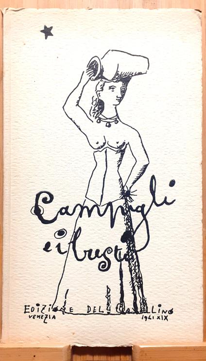 Campigli e i busti Edizione del cavallino Venezia 1941 - copertina