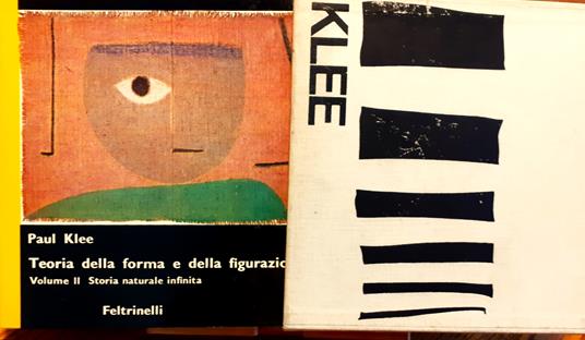 Paul Klee Teoria della forma e della figurazione vol. II Feltrinelli 1976 - Paul Klee - copertina