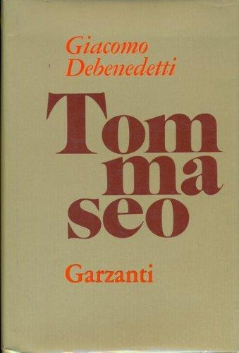 Tommaseo - Giacomo Debenedetti - copertina