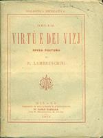 Delle Virtu' E Dei Vizj