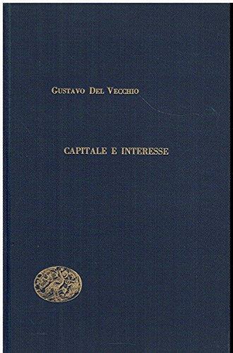 Capitale e interesse - Gustavo Del Vecchio - copertina