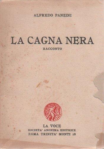 La cagna nera - Alfredo Panzini - copertina