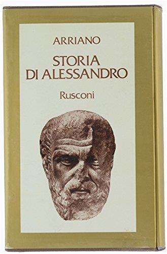 Storia di Alessandro - Flavio Arriano - copertina