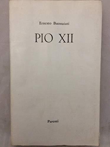 Pio XII - Ernesto Buonaiuti - copertina